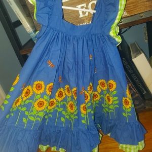 Eleanor Rose Sunflower Dress Size 3/4